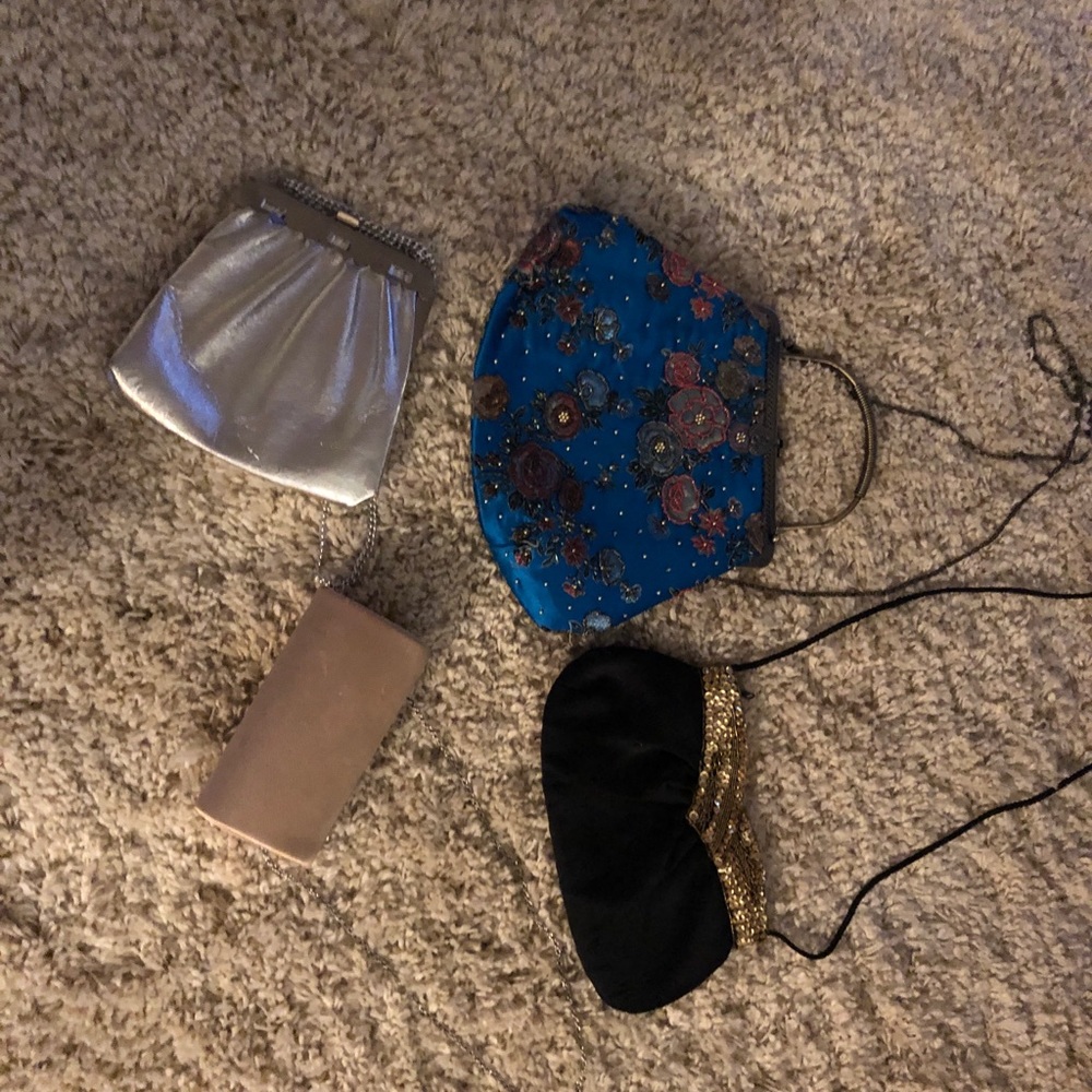 Assorted evening bags